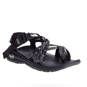 CHACO | WOMEN’S Z VOLV 2 SANDAL IN DASH BLACK SIZE 7